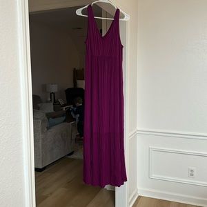Isabel maternity maxi dress